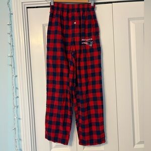NFL patriots embroidered pajama pants